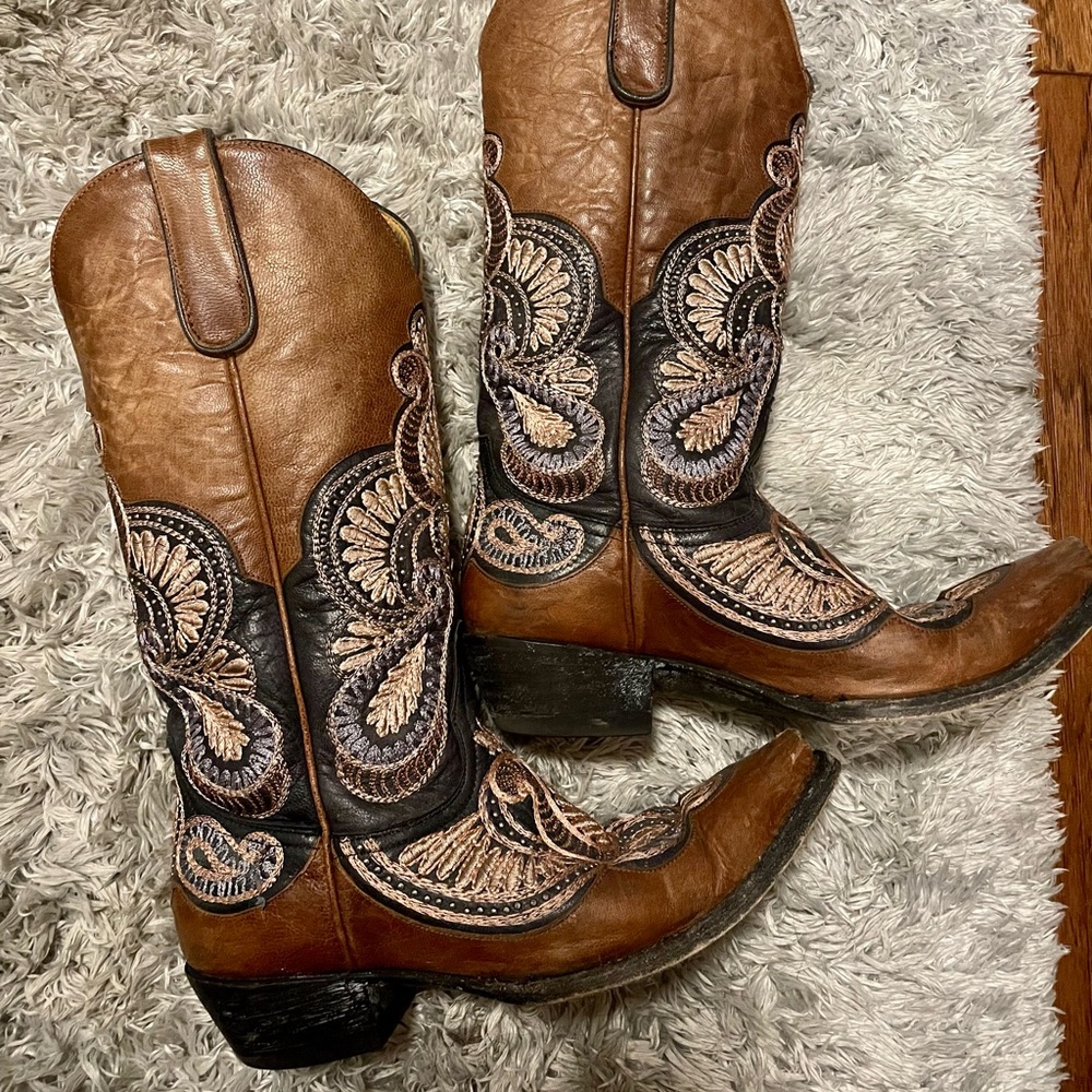 Old Gringo Bell Brass Boots